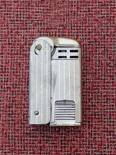 Vintage Regens Stormliter Squeeze Lighter Nickel Over Brass Pat 1896140 USA picture