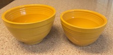 Fiestaware 2010 Marigold 2Pc Prep Bowl Set Homer Laughlin 75th Anniversary RARE picture