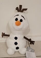 2023 Disney Parks Frozen Olaf Weighted Plush 15-Inch Cuddly Snowman 2.5lbs picture