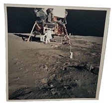 Apollo 11 Astronaut Aldrin Unloading the Lander Apollo Kodak Photo 8