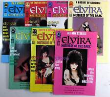 Elvira Mistress of the Dark Lot of 7 #21,22,23,24,25,26,27 Claypool 1995 Comics picture