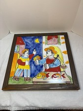 Vintage DeSimone Style Italian 11 X 11