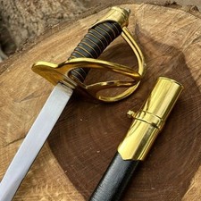Scimitar Sword Replica Hand Forged Curved Fantasy Medieval Sword Collector picture