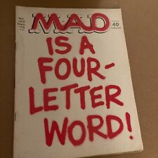 +++ MAD Magazine #163 December 1973 Four Letter Word VG Shipping included￼ picture