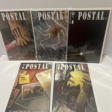 Postal Comic Book Lot 1 -3 With Variant Covers Dossier VF+NM picture