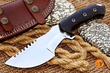CUSTOM HANDMADE CARBON STEEL TRACKER KNIFE HUNTING SURVIVAL CAMPING EDC 2788 picture