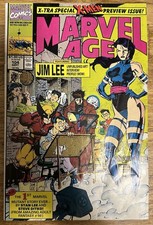 Jim Lee MARVEL AGE Key #104 X-tra Special X-Men Preview Issue picture