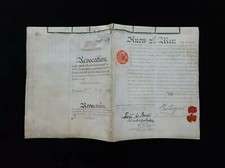 Richard Walter 6th Viscount Viscountess Chetwynd Signed Document Ireland Royalty picture