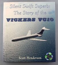 STUNNING VICKERS VC10 BOOK SILENT SWIFT SUPERB AMAZING COLOUR PICTURES BOAC BUA  picture