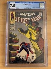 AMAZING SPIDER-MAN #67 CGC 7.5 WHITE - MYSTERIO APPEARANCE - 1968 picture