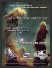 2000 Nyko Universe Worm Light & NeoGeo Pocket Color Video Game Print Ad picture