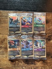 Disney Lorcana Hyperia City Complete Prerelease Promo Set Of 6 picture