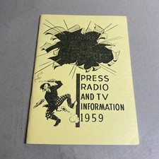 Football History: San Francisco 49ers 1959 Press Radio TV Guide / MOB picture