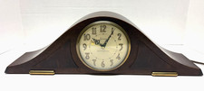 Vintage Sessions Electric Tambour Mantle Clock 1930s - Runs & Keeps Time picture