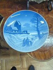 B & G  Bing Grondahl 1895 -1965 First 70 Years Jubilee Large Christmas Plate picture