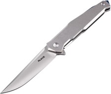 Ruike P108 Framelock & BetaPlus Lock 14C28N Stainless Satin Folding Knife P108SF picture
