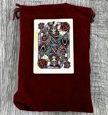 Grateful Dead Liquid Blue Playing Cards 1992 Extremely Rare Sealed In Bag W/ Tag picture