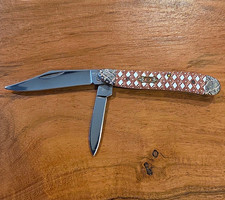 🔥 Case XX Celtic Maze Peanut by Wild Horse Customs RARE 🔥  picture