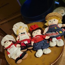 1999 and 2000 Campbell’s Soup Kids Plushes Set Of 4 picture