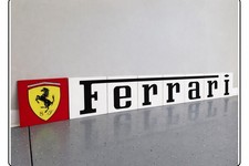 Amazing 80” 8 Piece Supercar Italian Racing Vintage White  Garage Sign picture
