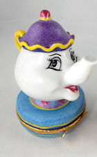 Limoges Mrs. Potts Beauty And The Beast Trinket Astoria Jewelry Box Ltd Edition picture