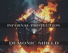 Infernal Demon Spirit Raw Black Onyx Magick Stone Protection Personal Success picture