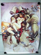 Masamune Shirow 1999 No.10 B2 Poster Appleseed Gits Black Magic picture