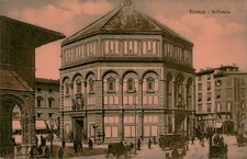 Florence Italy Battistero di San Giovanni Vintage Postcard picture