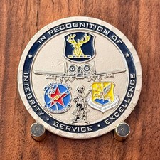 Idaho Air National Guard Presented By The Commander Challenge Coin  W#23 picture