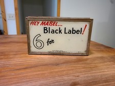 CARLING’S BLACK LABEL Beer Hey Mabel Lamp Light Shade Parts Only See Details  picture