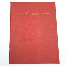 1926 Chrysler Who's Who Everywhere Dealer Sales Brochure Famous Owners Book picture