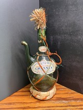 Vintage Fattoria Montebello Chianti Wine Bottle 1962 Empty picture