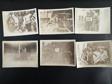 Lot 6 Antique Snapshot Photos Early Cars Porch Women Research History 1920s picture