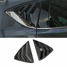 BOYUER for Mazda CX-5 CX5 2017-2025 Racing Style Rear Side Window Louvers, Sp... picture
