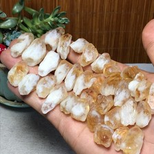 32pcs Natural yellow quartz Crystal gemstone rough Mineral Specimen 152g A6930 picture