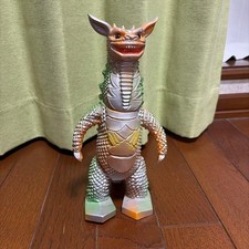 Bullmark Gyango Ultraman Reissue Sofubi Figure Silver Green Gold picture