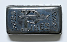Antique Pike Mfg Co. 80th Ann Comm Pocket Sharpening Case with Inside Label picture