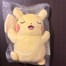 Pokemon Center 2023 Pokemon Sleep Pikachu Chewy Plush Toy Unopened with Tag picture