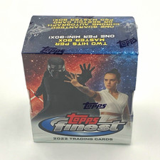 New Sealed Topps Finest Star Wars 2022 Hobby Master Box 2 Mini Boxes picture