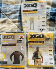 NEW MILITARY XGO PHASE 1 ACCLIMATE DRY 2PR PANTS & 1 CREW picture