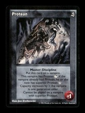 Protean 1996 WOTC  Vampire The Eternal Struggle VTES Trading Card CC picture