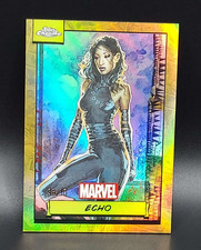 2024 Topps Chrome Marvel Echo /50 Gold Refractor picture