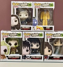 Beetlejuice Beetlejuice Funko Pop Collection Set (5) Lydia Astrid Delores Bob picture