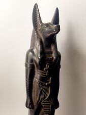 Handmade Anubis God Statue , Large Statuette from Ancient Egypt made from Basalt picture