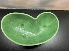 Covina Pottery CP Planter Ceramic MCM Amoeba Kidney Teardrop Footed Pot 925 picture