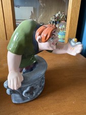 NWT VTG Disney Hunchback of Notre Dame Quasimodo W/ Bird Ceramic Figure Figurine picture