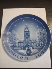 1984 Bareuther & Co. Christmas Church Plate Herning Church picture