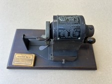 Antique 1921 Climax No.3 Automatic Pencil Sharpener Co. Chicago USA Works Great picture