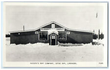 c1940's Hudson's Bay Company Goose Bay Labrador Canada RPPC Photo Postcard picture