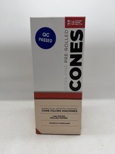 CUSTOM CONES ULTRA-FINE PRE-ROLLED 109MM X 26MM CONES 800 CT BOX NEW SEALED picture